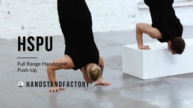 How To HANDSTAND PUSH UP For Beginners - HSPU Tutorial 