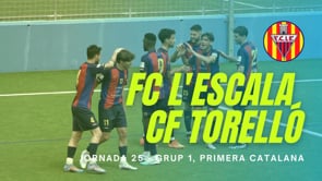 Resum FC l'Escala 2 - 0 CF Torelló