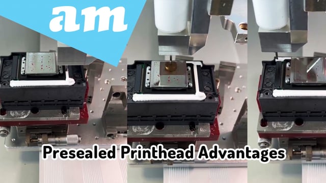 Presealed Printhead from AM.CO.ZA Provide Solution for Over Flushed ink Spillage Damages Prevention
