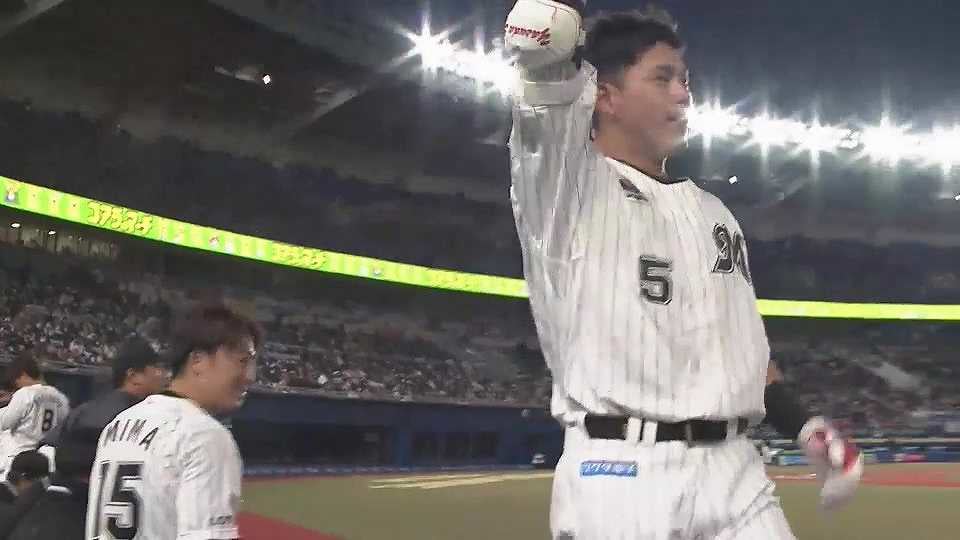 安田尚憲 ホームユニフォーム 2023 - 野球