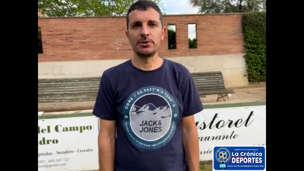 ROMÁN PANADERO (Entrenador Altorricón) CD Altorricón 1-2 Ontiñena CF / J24 / Regional Preferente Gr 1 / Fuente: CD Altorricón