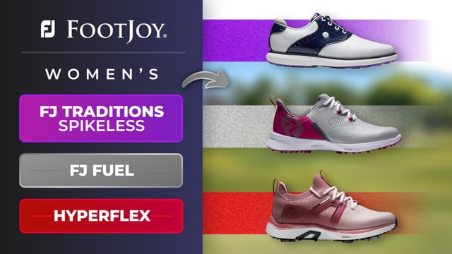FootJoy Women’s Traditions Spikeless Golf Shoes