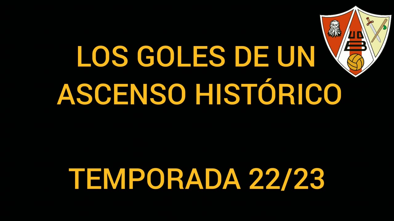 LOS 45 GOLES DE LA UD BARBASTRO QUE VALIERON UN ASCENSO A 2ª RFEF. (Temporada 2022-23)   Fuente: YouTube el Triangulito Rabioso Edición: Pablo Sig
