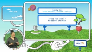 NextM 2023 - Michal Ziso, Space for Earth / Re:design Optimism (englisch)