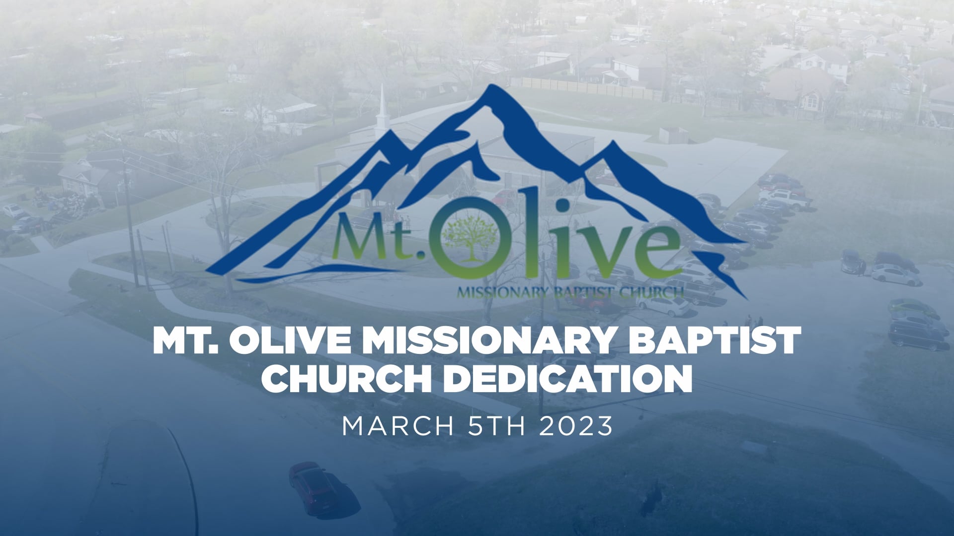 Mt. Olive Missionary Baptist Church Dedication | Baytown, Texas On Vimeo