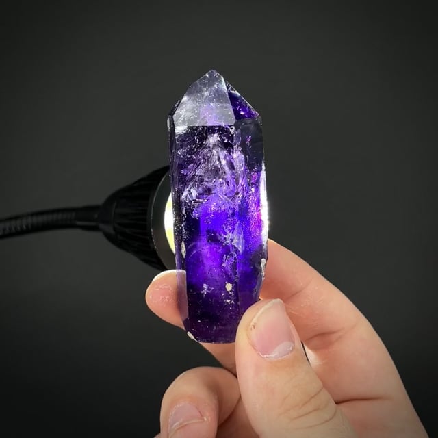 Quartz var. Amethyst | Goboboseb Mtns., Brandberg Area