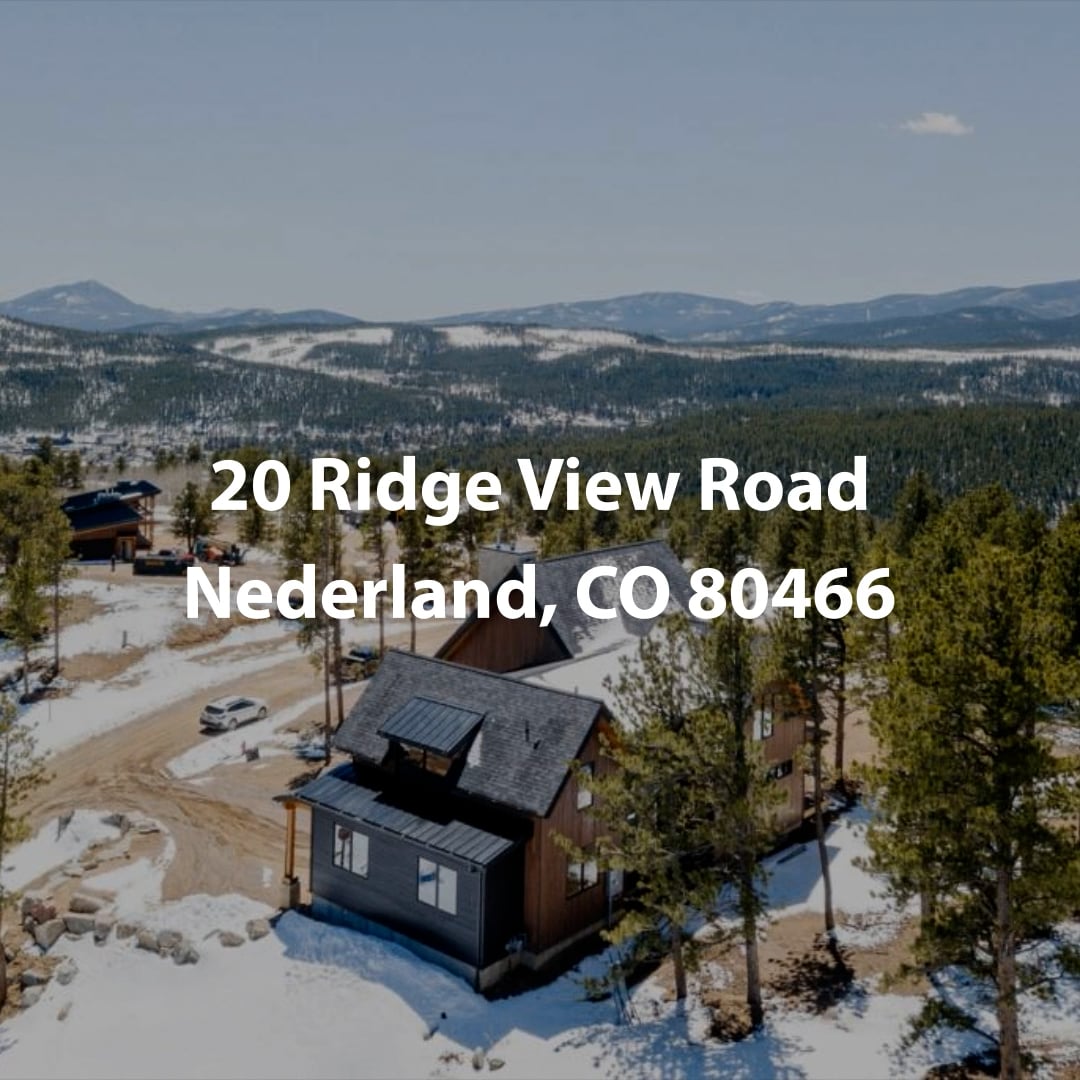 20 Ridge View Road Nederland,CO 80466 on Vimeo