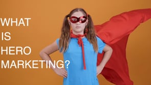 What is Hero Marketing?  And what is a super, simple example?  And is there any data?