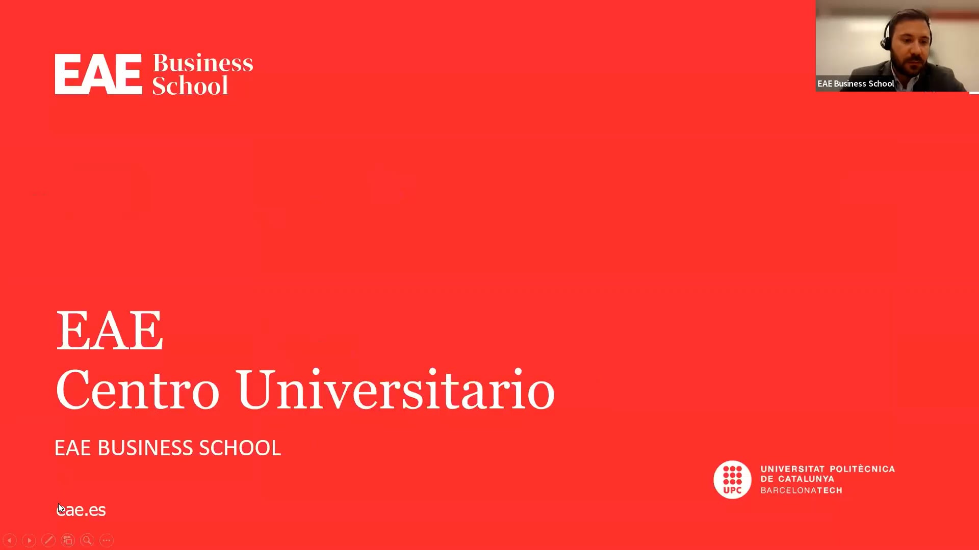 Open Day_Grados universitarios EAE Barcelona on Vimeo