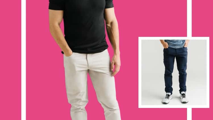 Men's Navy Metro Pants #11549 Men's Stone Metro Pants #11543 on Vimeo