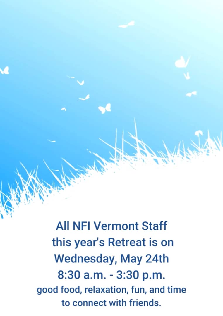 NFI Vermont Staff Retreat May 24 2023 on Vimeo