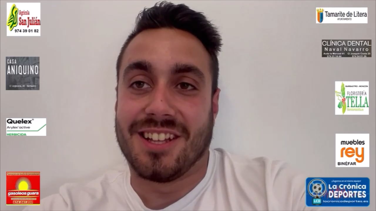 ELOY AZNAR (Entrenador Robres) CD Robres 0-1 CF Calamocha y CD Binéfar 0-1 CD Robres / Jornadas 29 y 30 / 3ª División