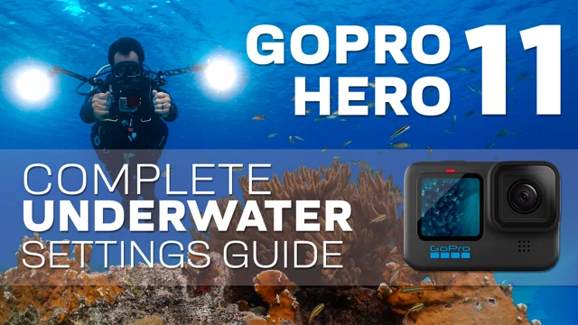 GoPro réglages en plongée 