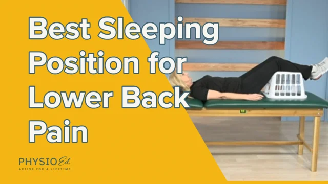 ▷ 4 Tips For Sleeping With Lower Back Pain - Back Support Systems