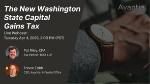 Capital Gains Tax in Washington State