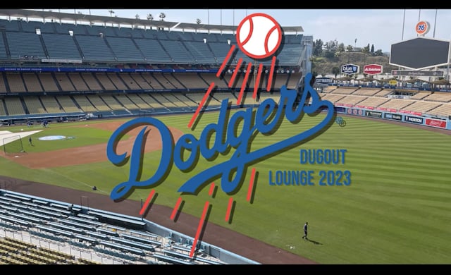 Dodger Dugout Lounge with Product Placement