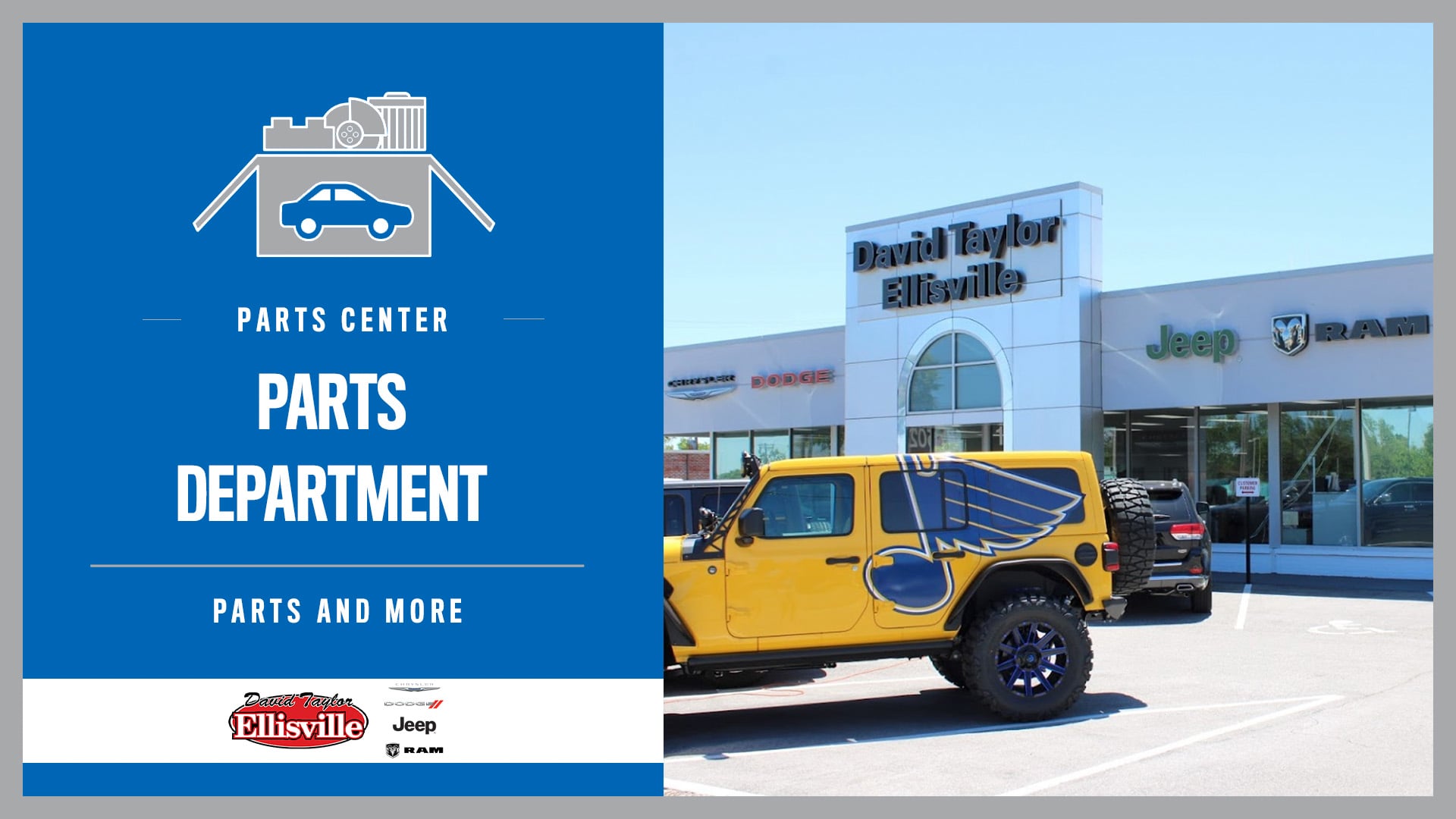 Chrysler Dodge Jeep Ram Parts Department Ellisville, MO // David Taylor