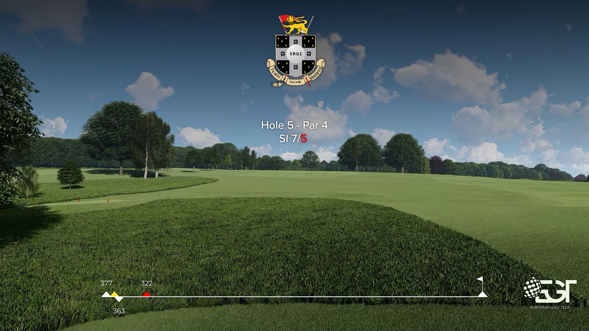 Stoke Rochford Golf Club - Hole 5 on Vimeo