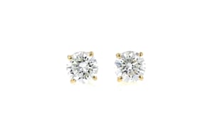 1.50 ct. t.w. Lab-Grown Diamond Stud Earrings in 14kt Yellow Gold