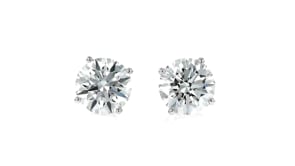 4.00 ct. t.w. Lab-Grown Diamond Stud Earrings in 14kt White Gold