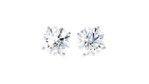5.00 ct. t.w. Lab-Grown Diamond Stud Earrings in 14kt White Gold