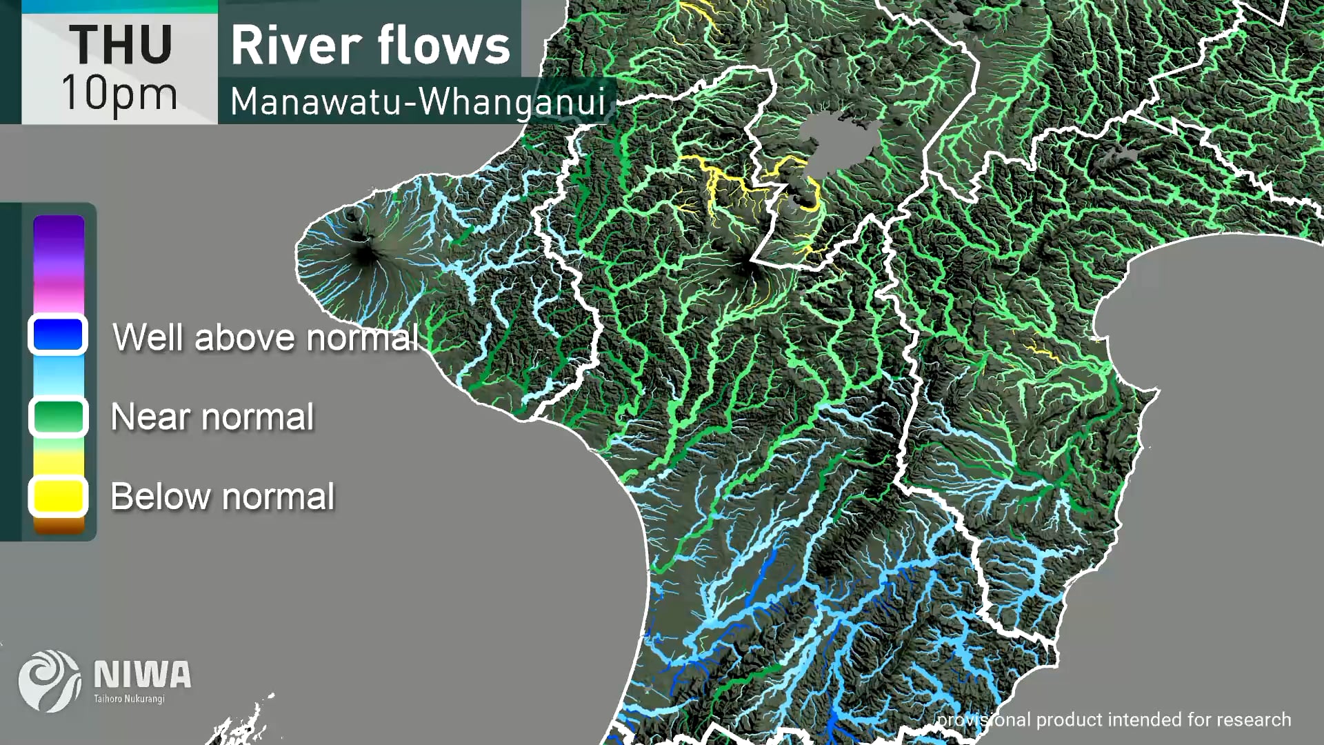 Latest river flow forecast on Vimeo