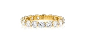 3.00 ct. t.w. Lab-Grown Diamond Eternity Band in 14kt Yellow Gold