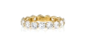 5.00 ct. t.w. Lab-Grown Diamond Eternity Band in 14kt Yellow Gold