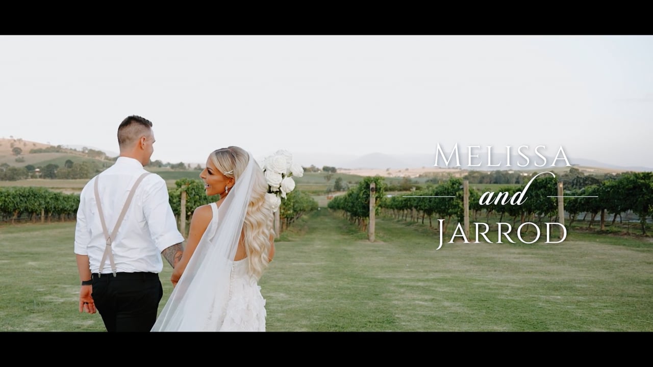 Acacia Ridge Winery Wedding Video, Melbourne - Melissa and Jarrod