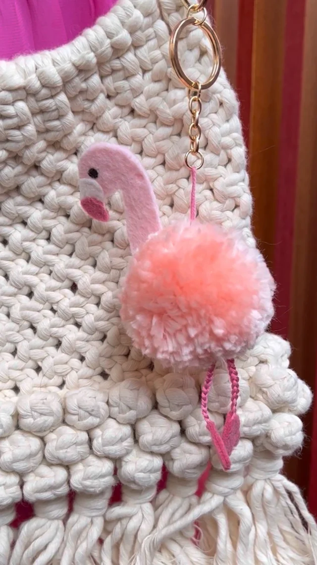 How To Make A Pom Pom Flamingo - Try Something New Every Month - Swoodson  Says