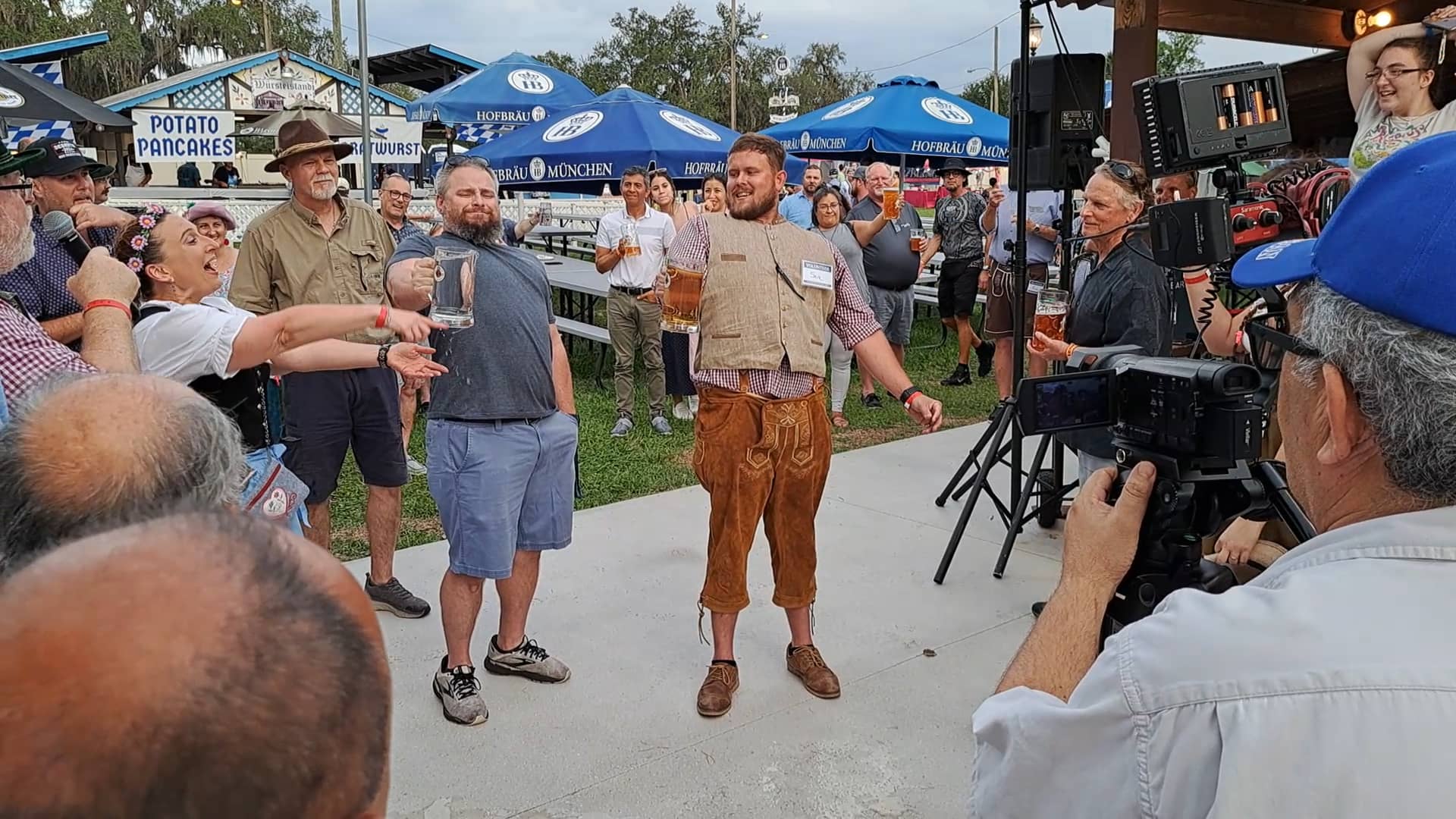 Beer Stein Holding Contest on Vimeo