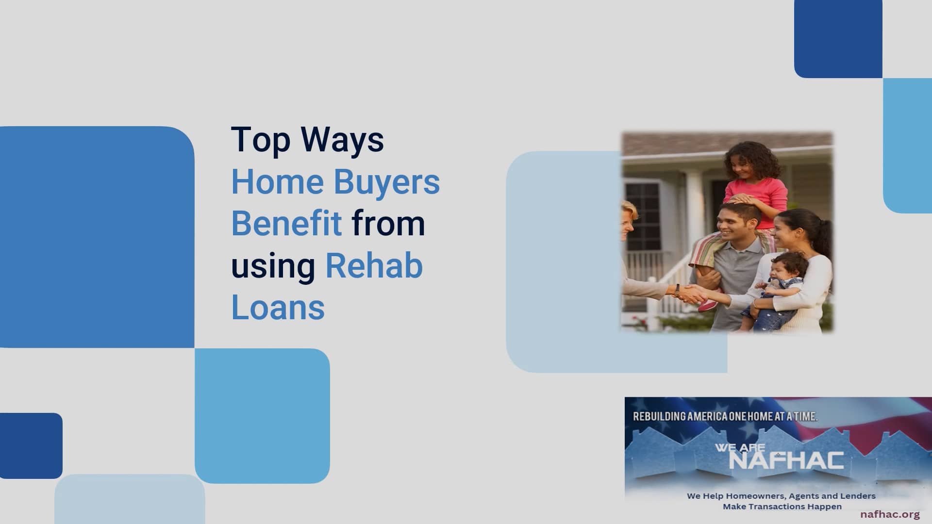 Top Home Buyers Benefits from Rehab Loans on Vimeo