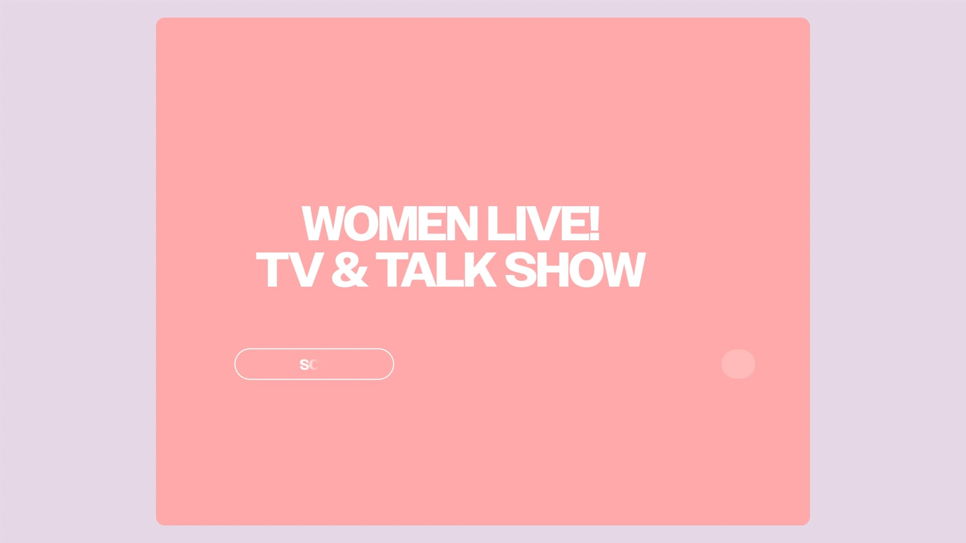 Women Live! TV & Talk Show Intro Promo
