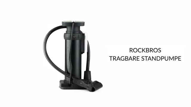 ROCKBROS Mini Portable Air Pump Foot Pumps for All Valves SV/AV