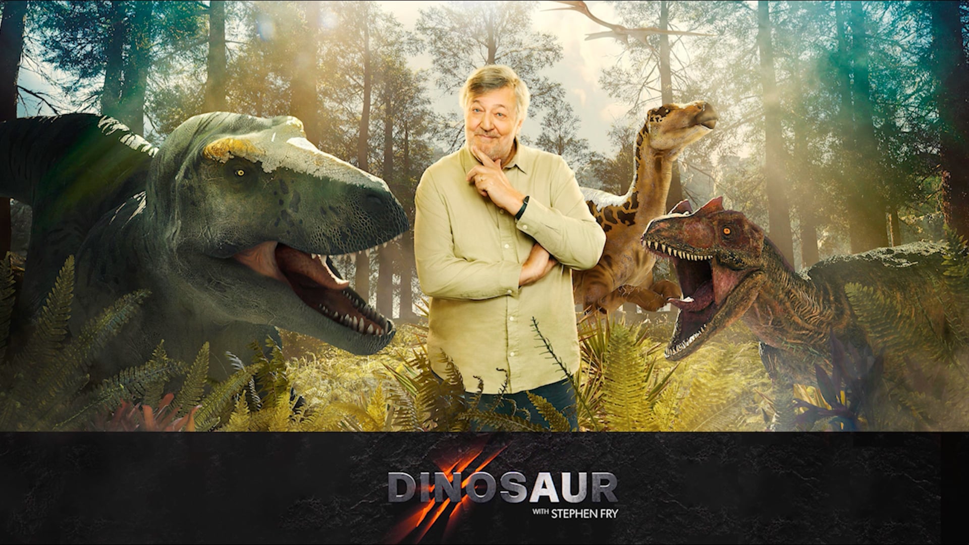 Dinosaur with Stephen Fry
