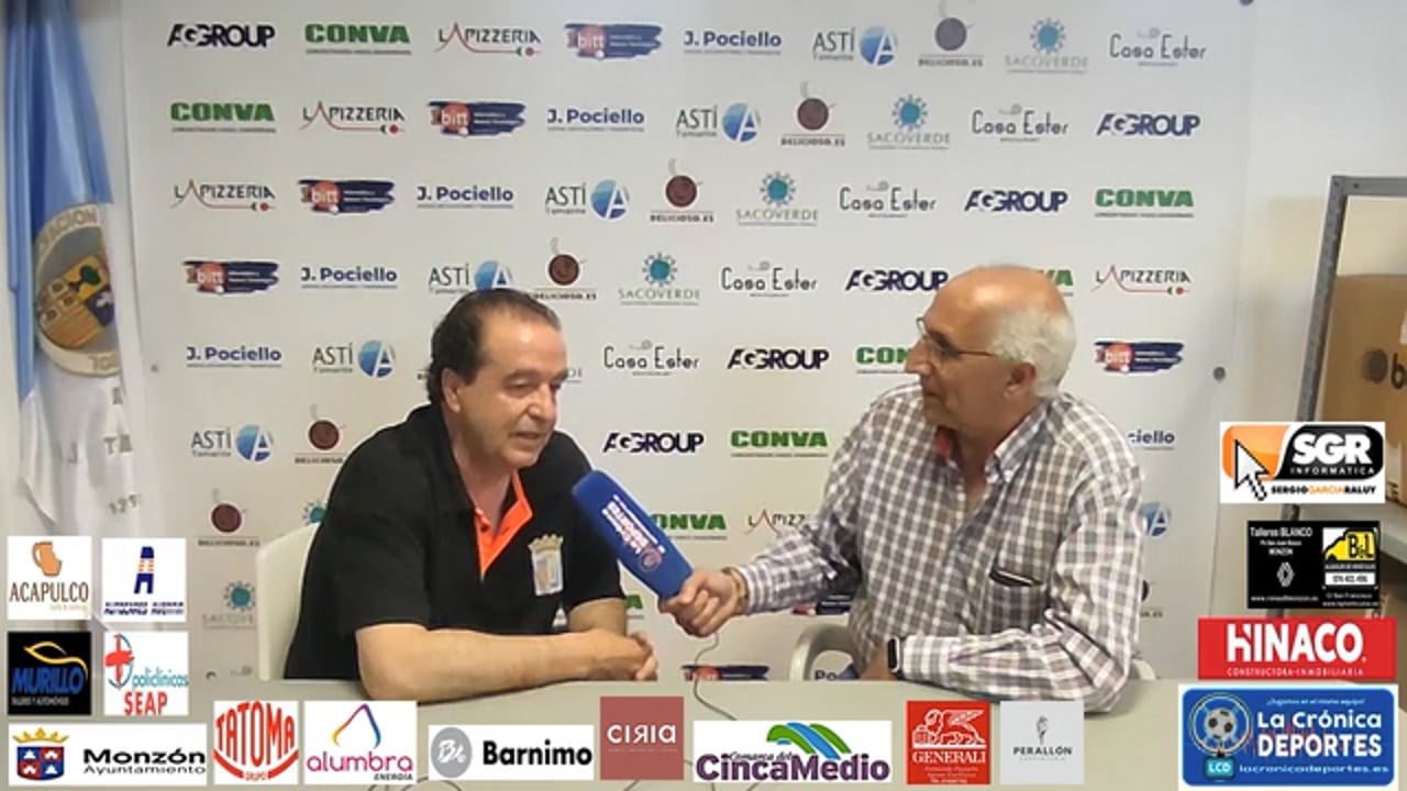 FELIX JIMENEZ (ENTRENADOR TAMARITE) LA PREVIA TAMARITE-EJEA SEMIFINAL PLAY OFF ASCENSO A 2º RFEF