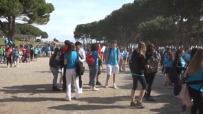 Desena trobada d'alumnes de llatí a Empúries