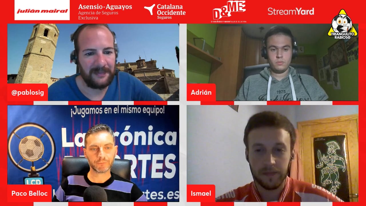 ÚLTIMA TERTULIA DE LA UD BARBASTRO (Especial Ascenso a 2ª RFEF)  Fuente: Canal YouTube El Triangulito Rabioso