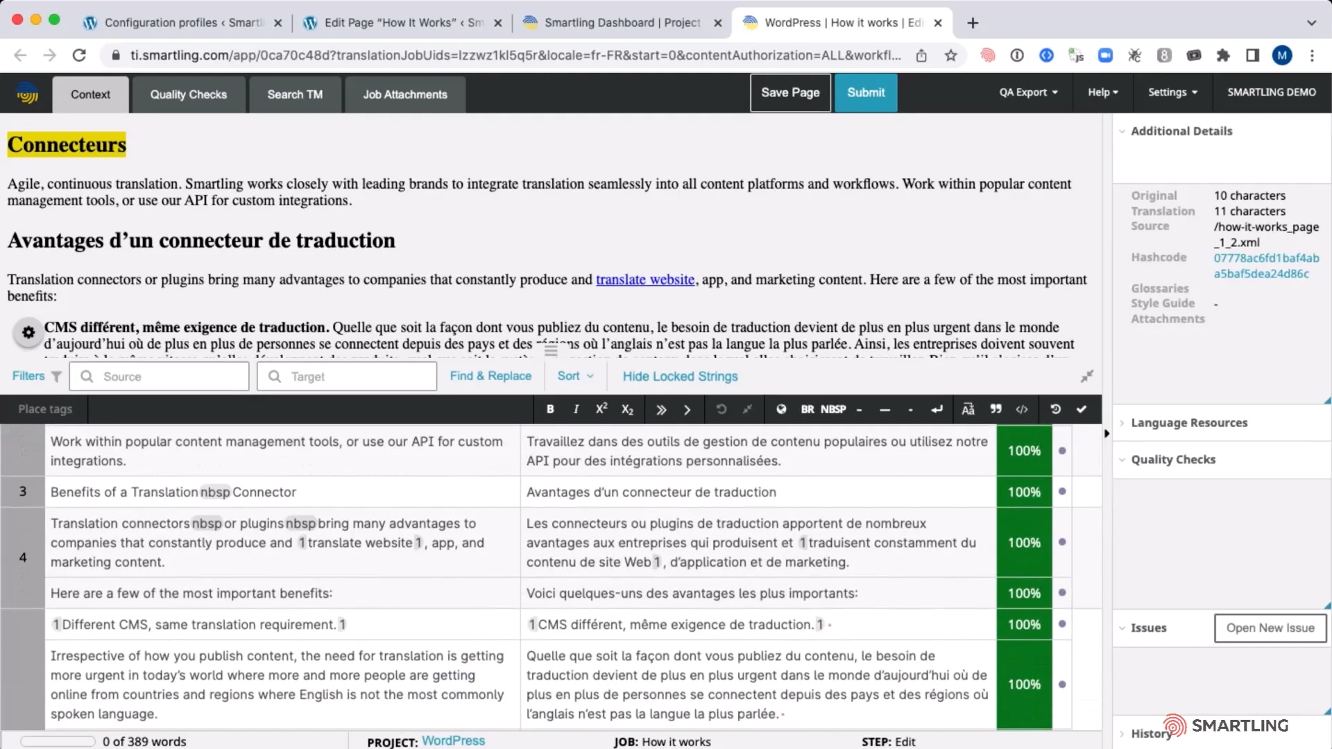 Wordpress Connector | Smartling Integrations on Vimeo