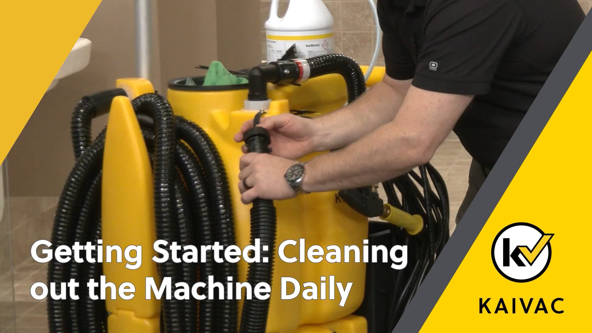 Getting Started: Cleaning out the Machine Daily - video thumbnail