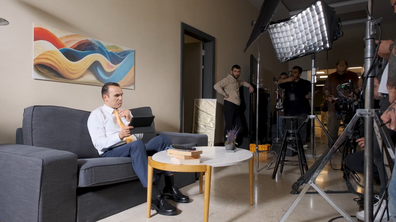 Open English Reklam Filmi Backstage