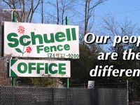 Schuell Fence: "With God, all things are possible"