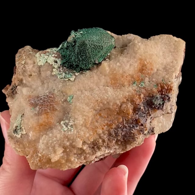 Malachite after Cuprite (classic material)