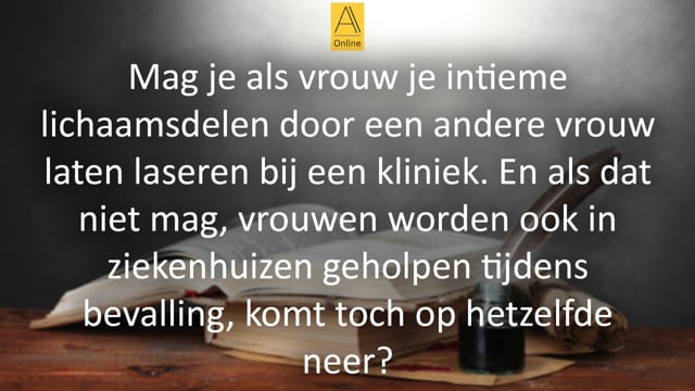 Laseren van intieme lichaamsdelen