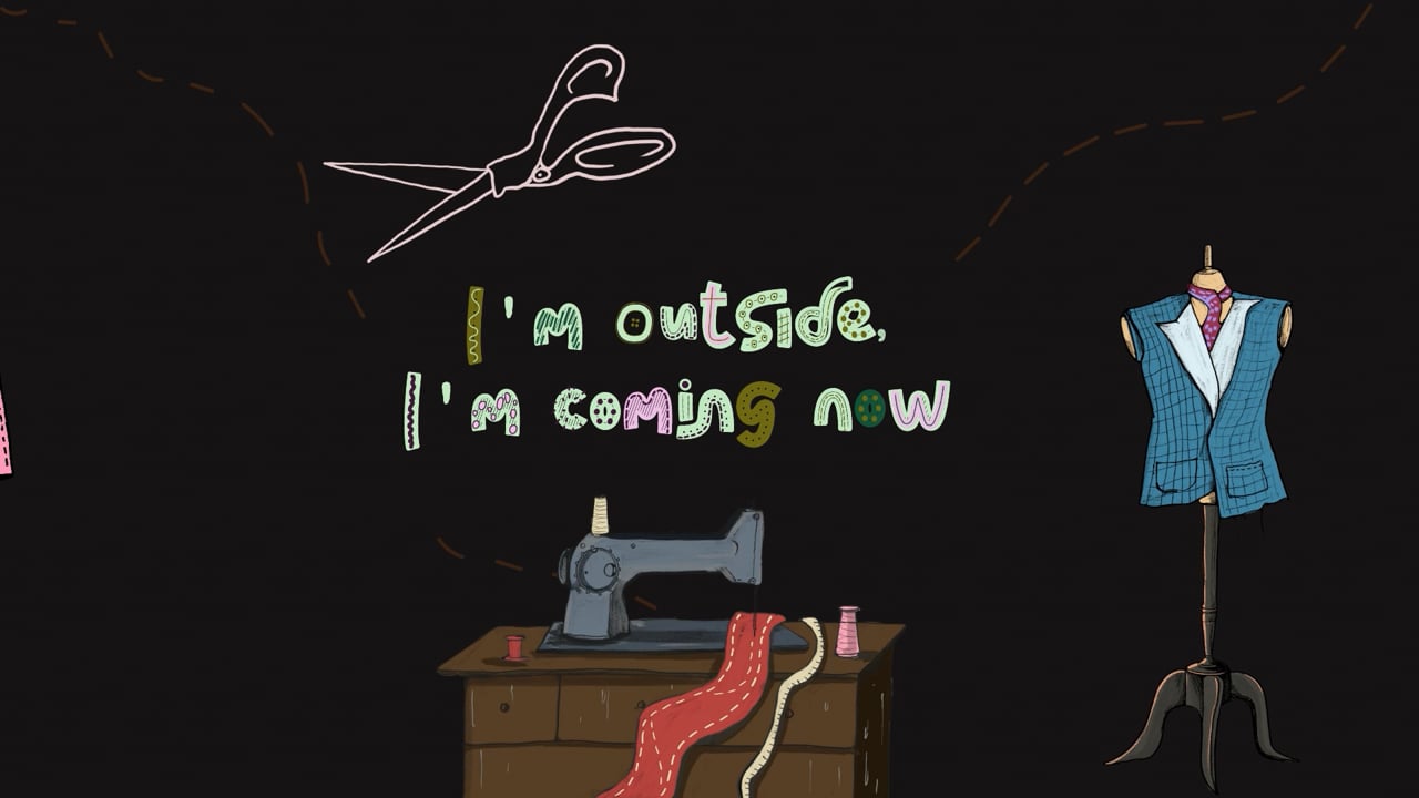 I'm outside