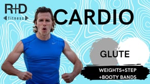 Glute Cardio (weights+step+booty bands) 42823
