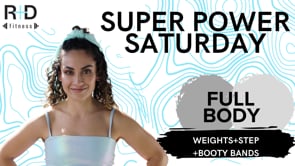 No Music Super Power Saturday (Weights+Bands+Booty Bands) 42923