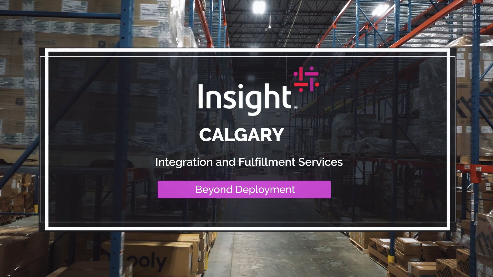 Insight Calgary Warehouse