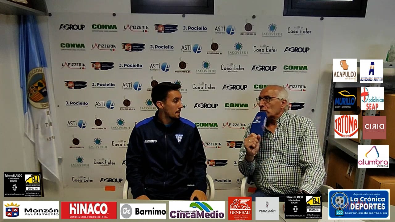 JAVI VALDÉS (Jugador Ejea) Tamarite 1 -2 Ejea / Play off ascenso a 2ª RFEF Semifinal ida