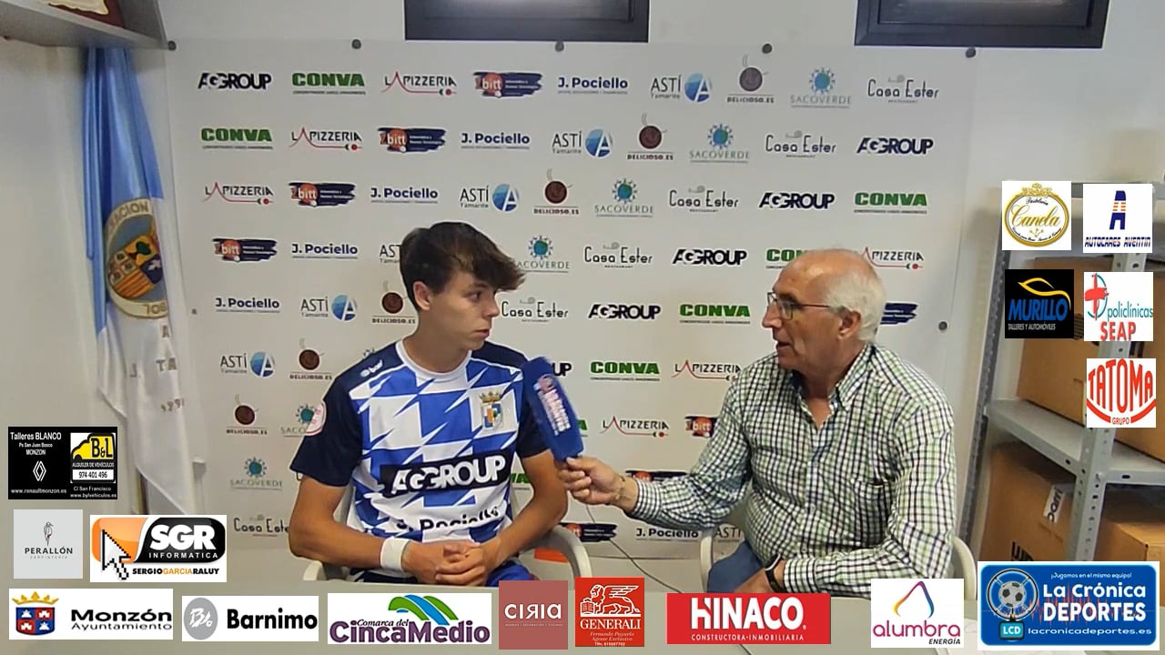 DAVID IGLESIAS (Jugador Tamarite) Tamarite 1-2 Ejea / Play off ascenso a 2ª RFEF Semifinal ida